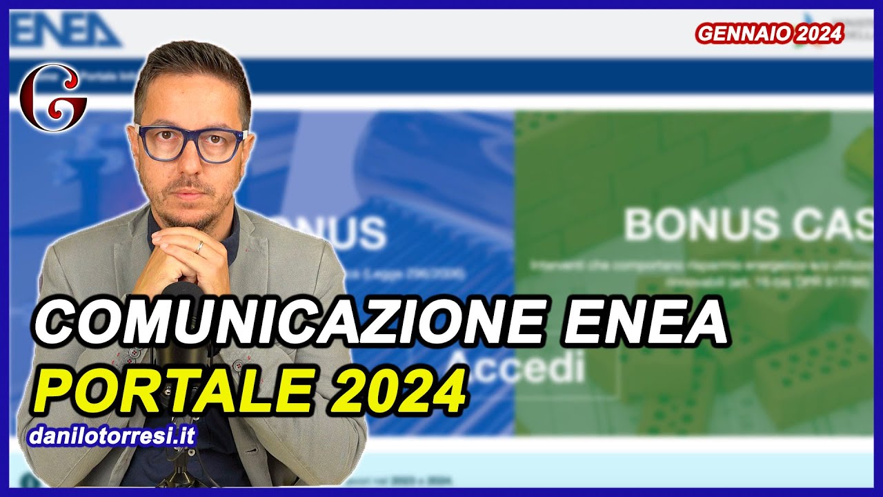Comunicazione ENEA 2024 | Online il NUOVO PORTALE Ecobonus e Bonus Casa