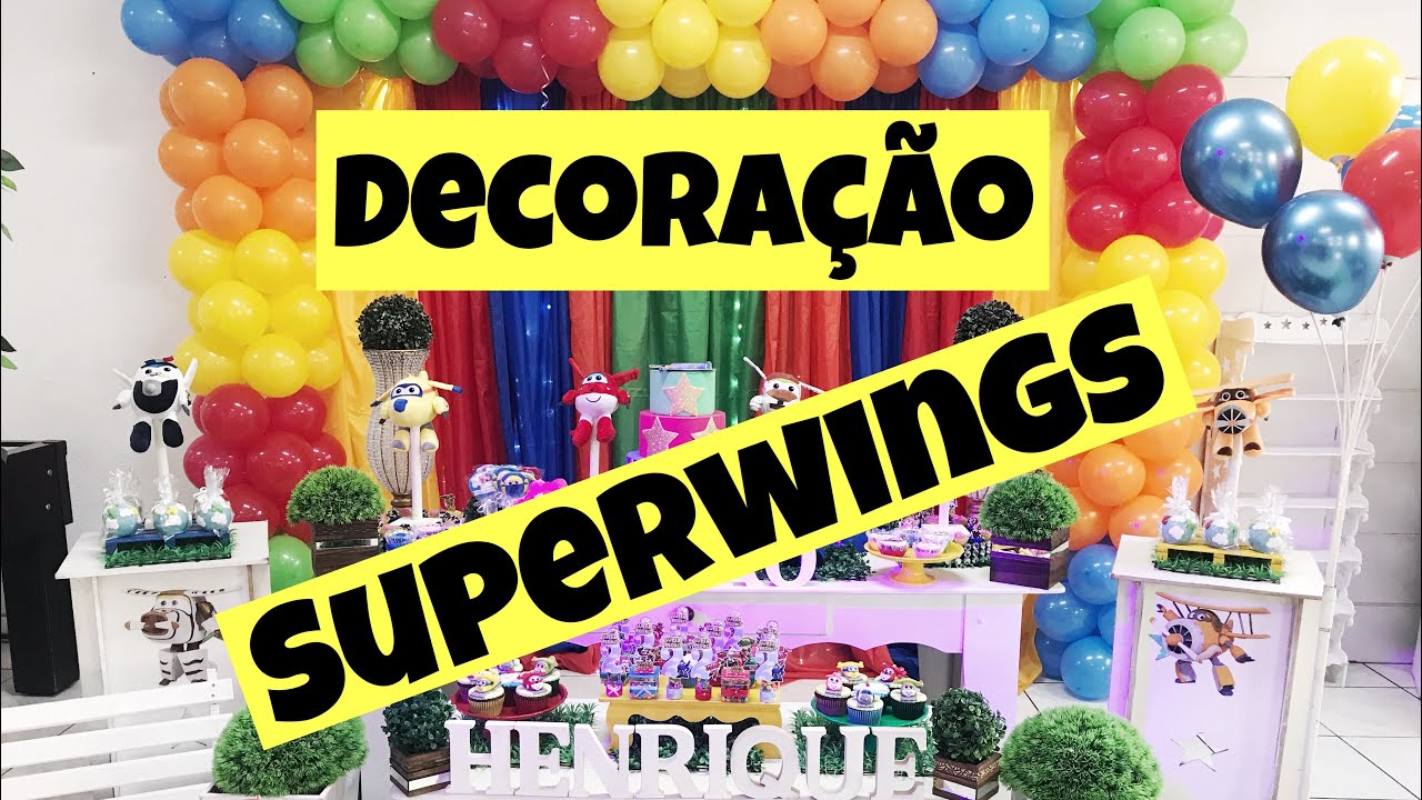 Montagem Completa - SUPERWINGS - Colorida e Linda!