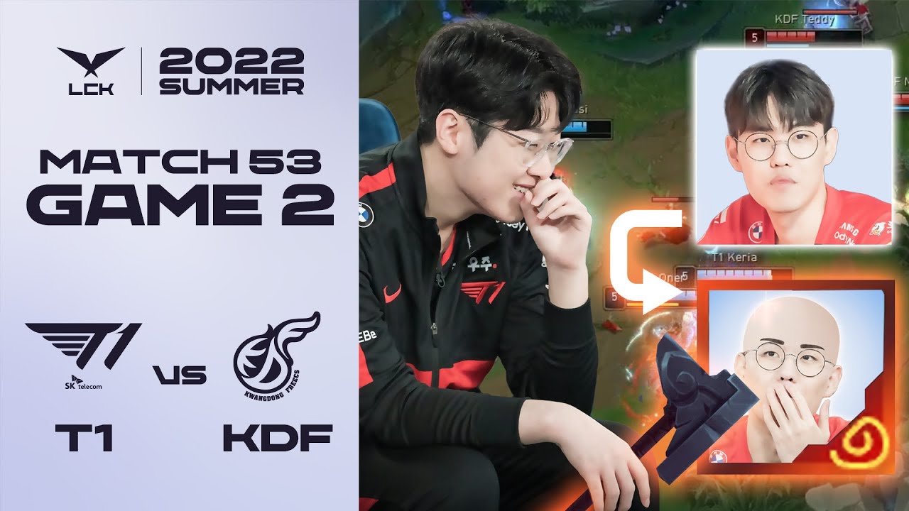 우스의 걸작 | T1 vs. 광동 게임2 하이라이트 | 07.21 | 2022 LCK 서머 스플릿