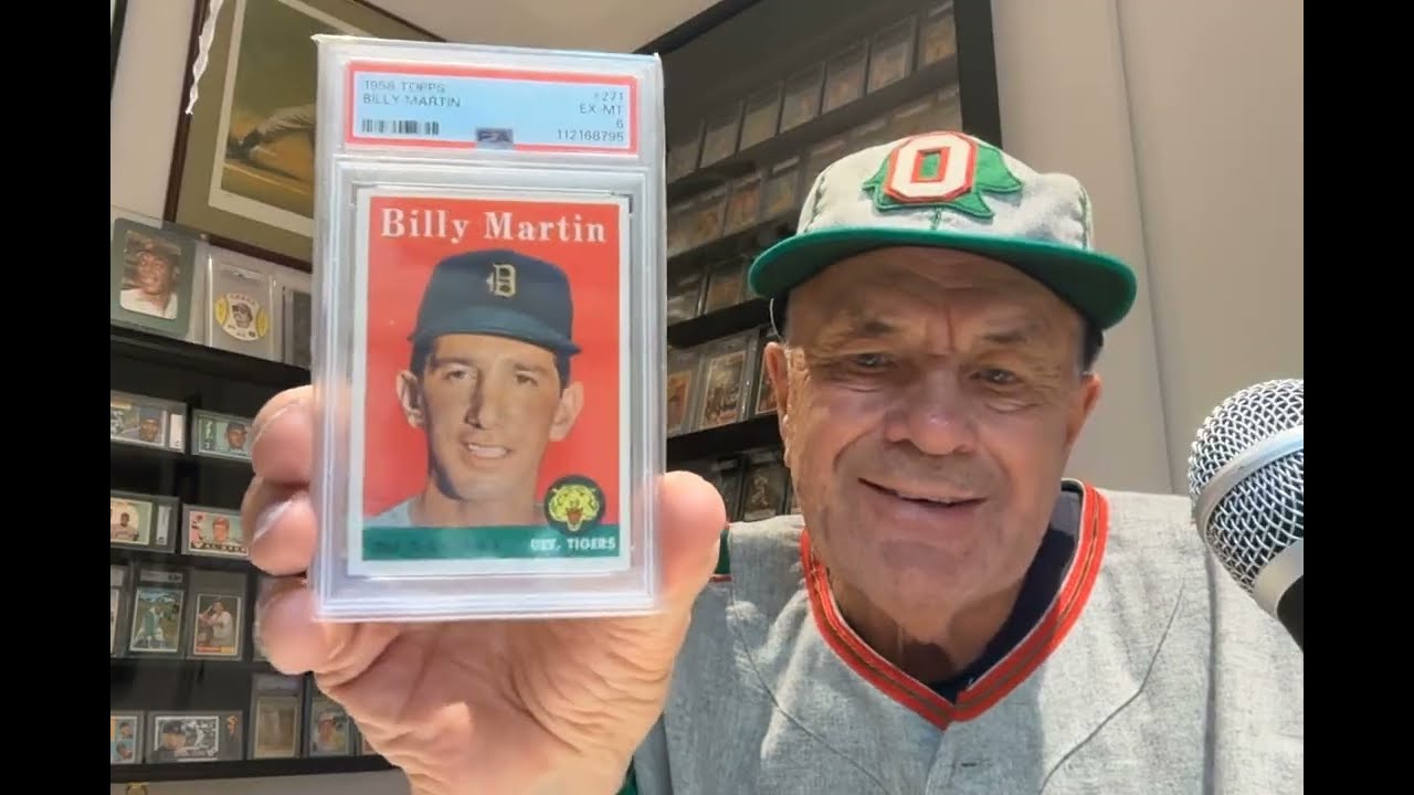 Episode 1: 10 Billy Martin cards, 1949-1983