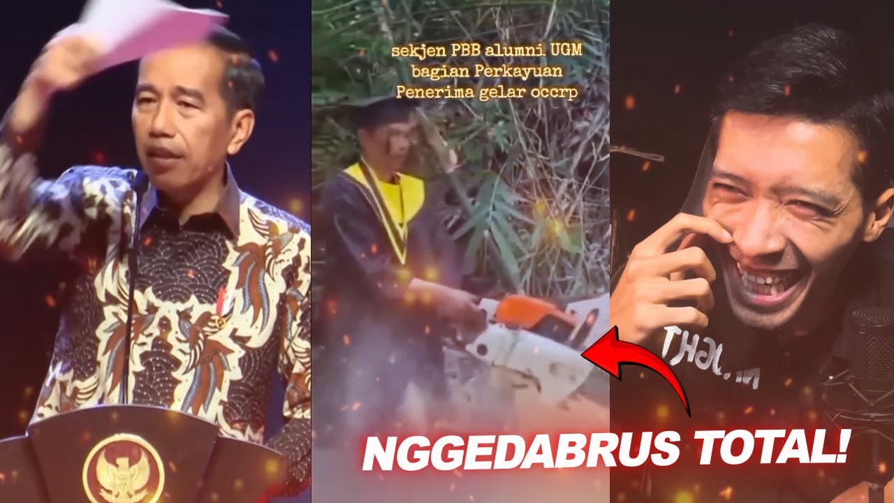 PARODI JOKOWI YANG PALING BIKIN NGAKAK! JUARA NGGEDABRUS!?