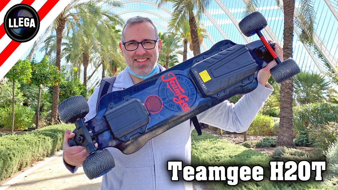 Teamgee H20T Un Skate Eléctrico Ideal Para Recorrer la Ciudad
