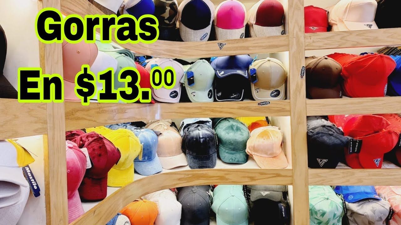 Desde $13 las GORRAS LAS MAS BARATAS DEL CENTRO !! 😱  tienda STBCAPS🧢