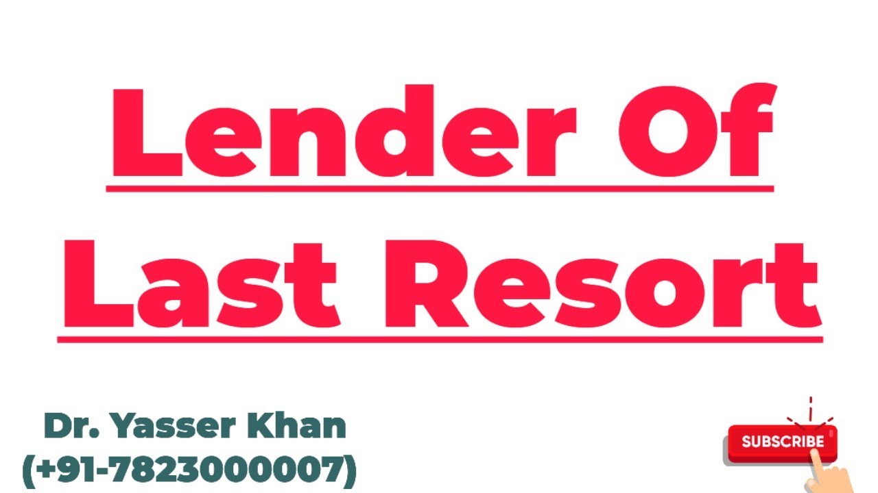Lender Of Last Resort | Central Bank | Functions Of Central Bank | Economics | Macroeconomics | CUET
