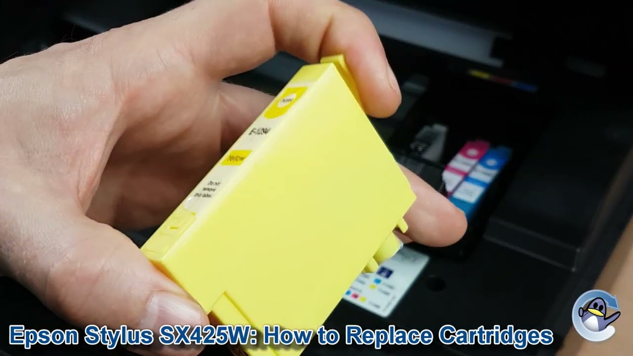 Epson Stylus SX425W: How to Change/Replace Ink Cartridges