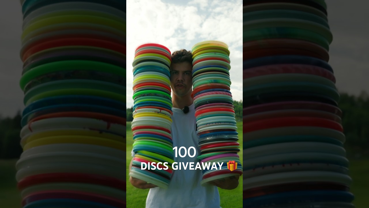 🎁 100 DISCS, 1 WINNER 🎁       THE BIGGEST GIVEAWAY IN DISC GOLF HISTORY!