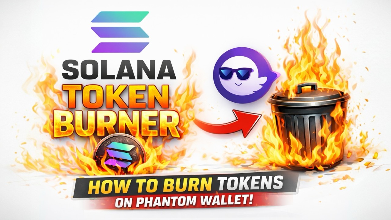 Solana Token Burner - How to Burn Tokens on Phantom Wallet