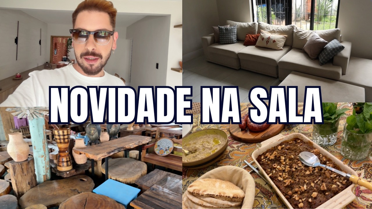 ESCOLHI AS CORTINAS PRA SALA 😍
