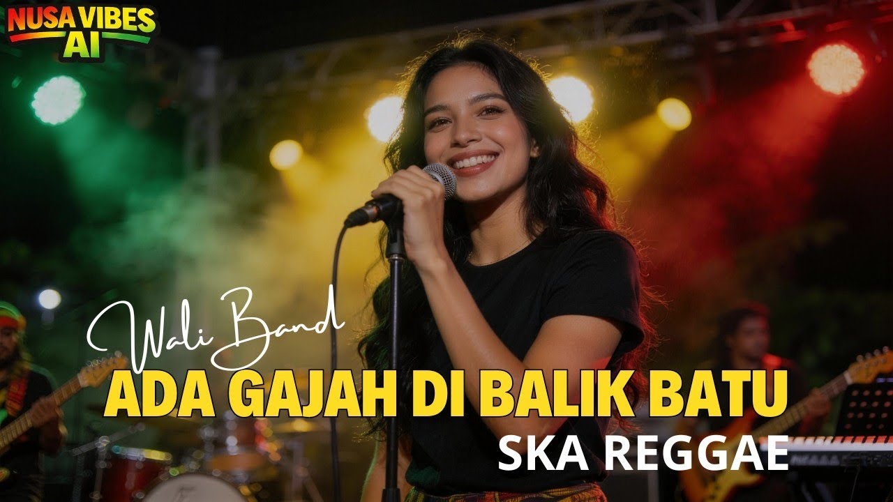 ADA GAJAH DI BALIK BATU - WALI BAND | SKA REGGAE | COVER BY (NUSA VIBES AI) 