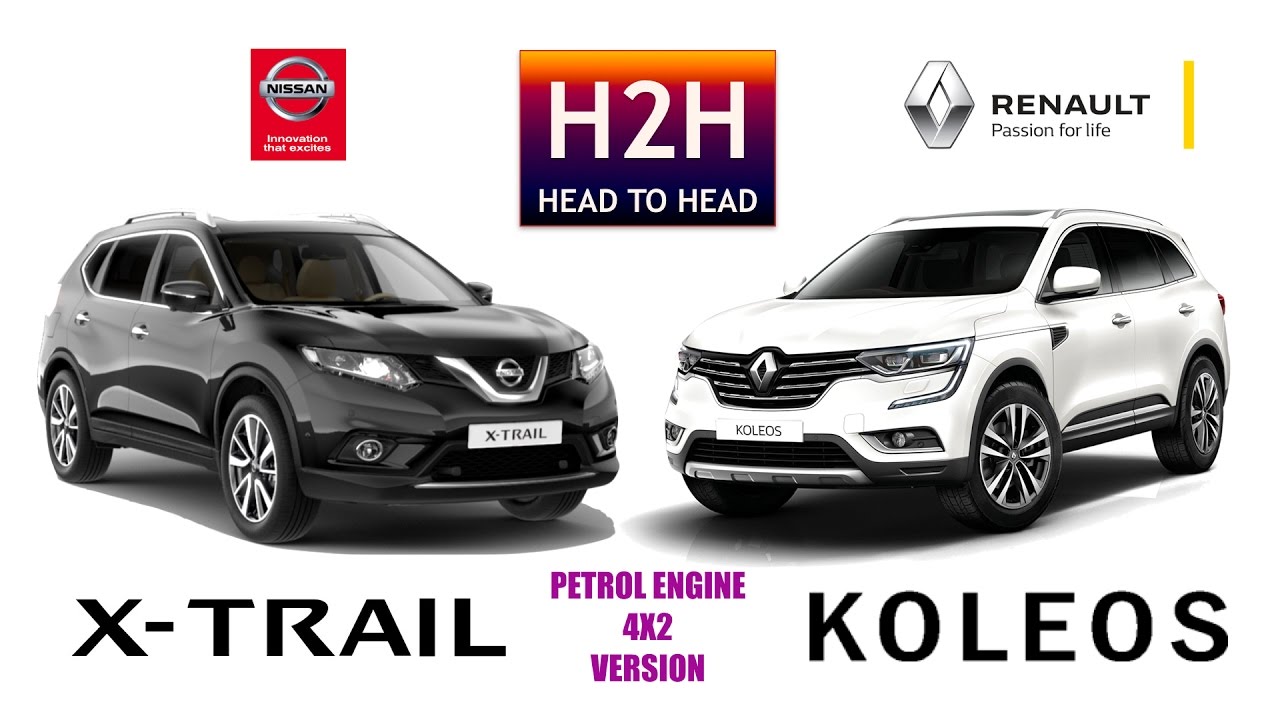 H2H #96 Renault KOLEOS vs Nissan X-TRAIL