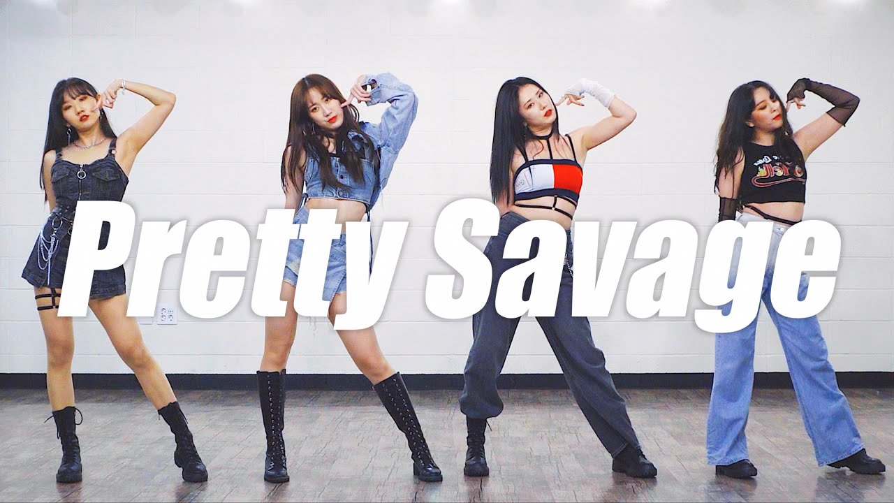 BLACKPINK 블랙핑크 - ‘Pretty Savage’ | 커버댄스 DANCE COVER | 안무 거울모드 MIRROR MODE