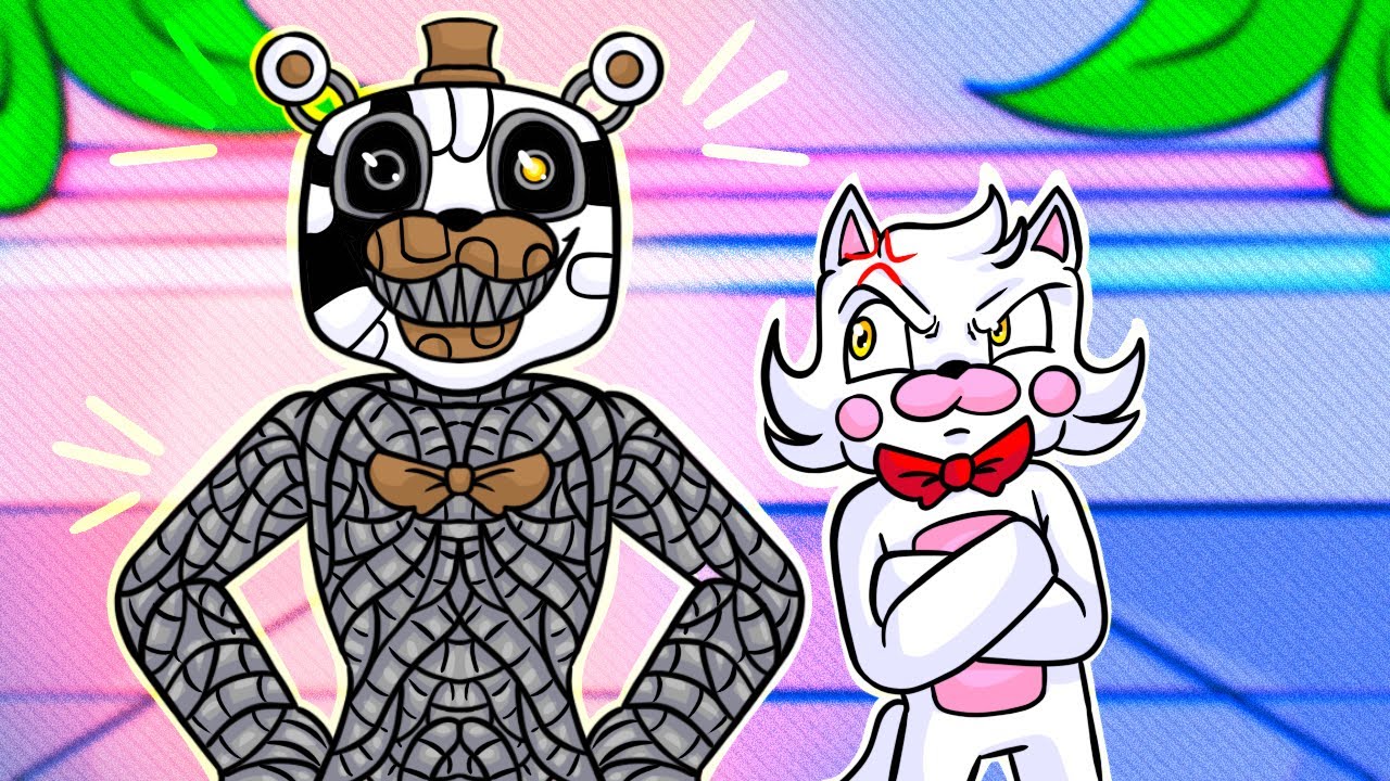 Funtime Foxy Gets ADOPTED By Molten Freddy In Minecraft FNAF