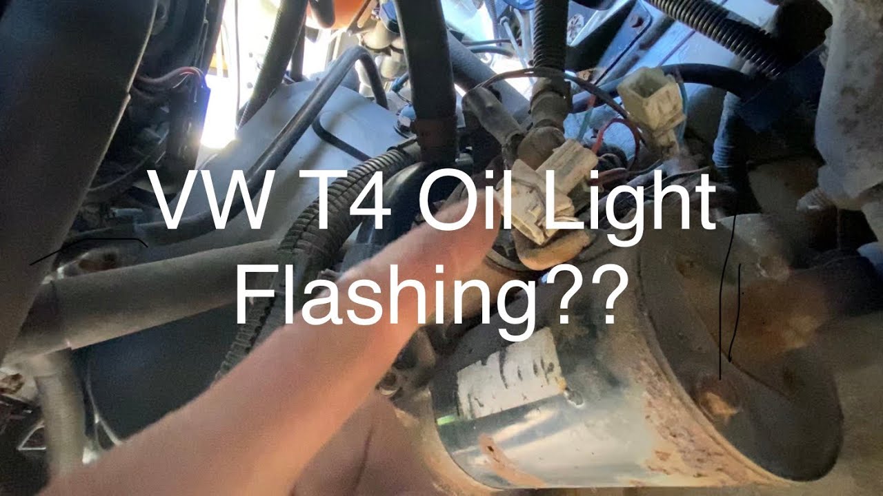 VW T4 Oil warning light fixed! YES!