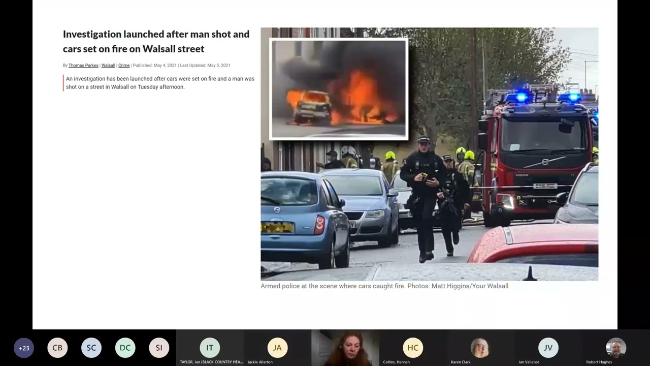 Exploitation : A Walsall Perspective - recorded as part of Exploitation Fortnight 7 - 18 March 2022