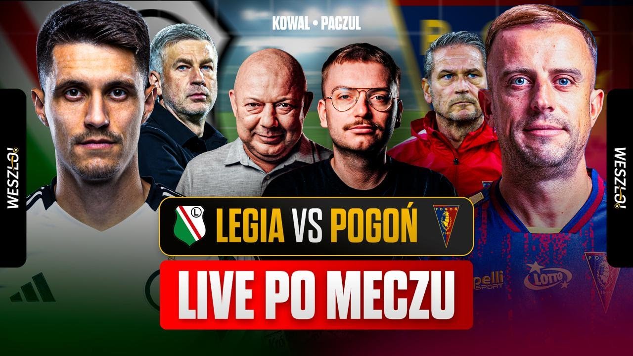 LEGIA WARSZAWA - POGOŃ SZCZECIN W PUCHARZE POLSKI! KOWAL I PACZUL ROBIĄ STUDIO