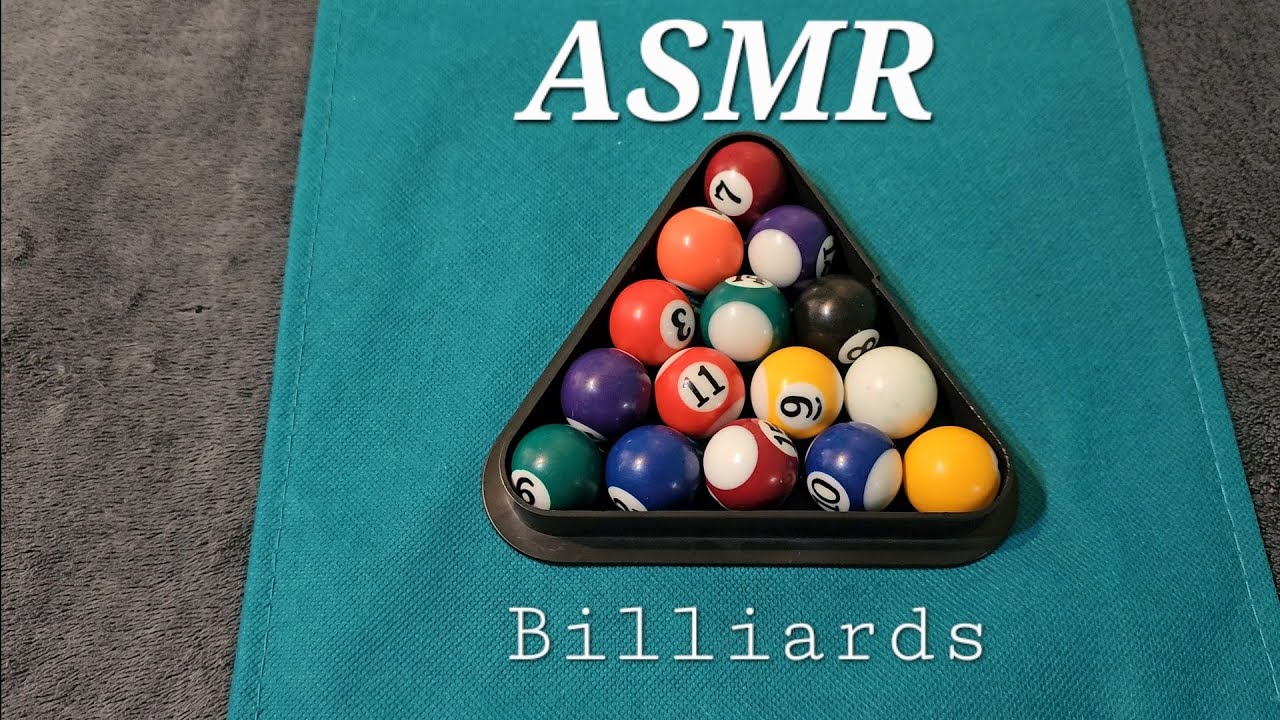 ASMR Looking At Billiard Accessories Show & Tell Whispering 🎱