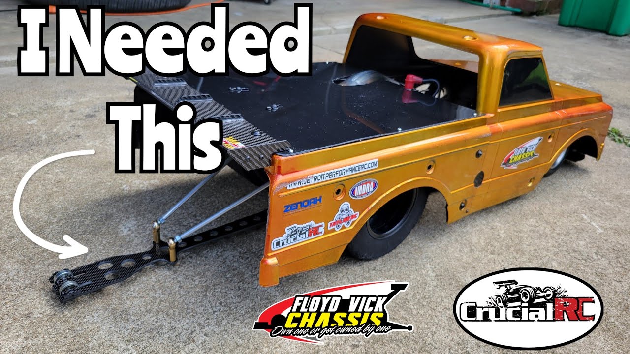 1/5 Scale Floyd Vick Rust Bucket RC Goodies and How To Install a FV Wheelie Bar