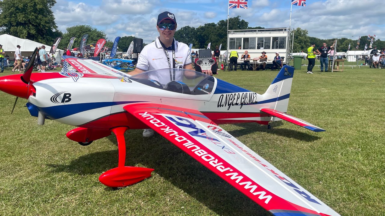 RC SKYWING 104” NG by Angel Gomez at Weston Park Model Air Show 2025 | Probuild Aircraft Ltd team