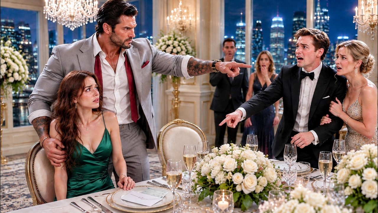 Her fianc&eacute; humiliated her at dinner &mdash; and then a mafia boss stood up and called her 