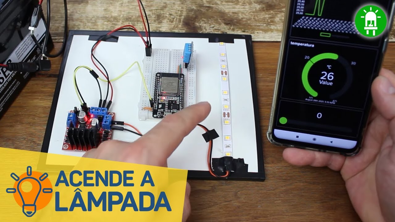 Como controlar o Arduino pela Internet usando Plataformas IO #AcendeALâmpada