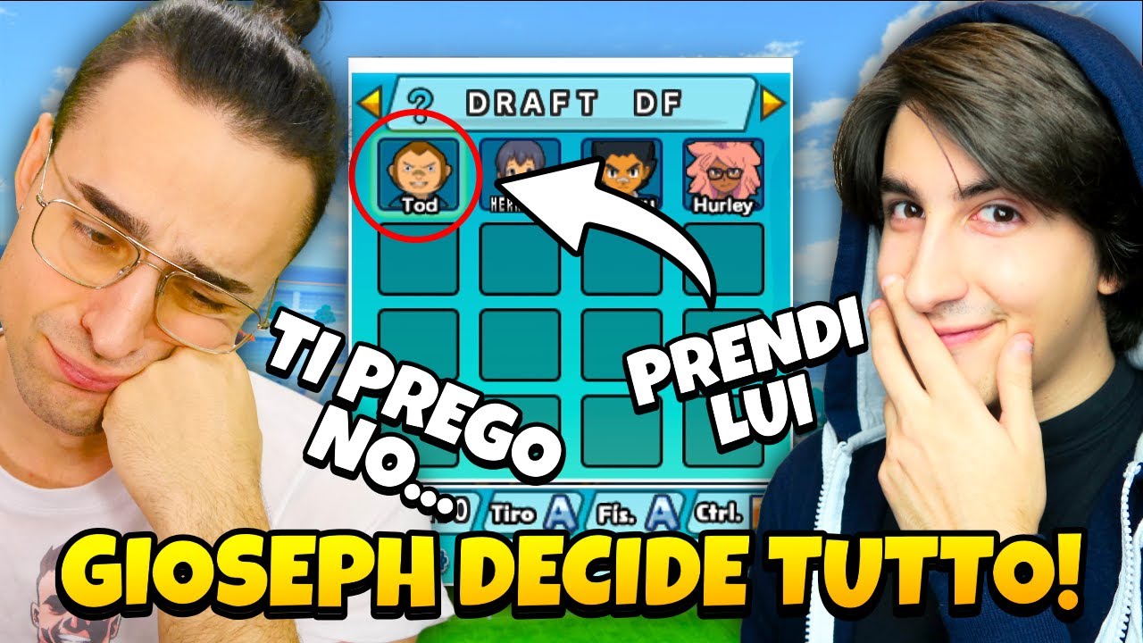 Gioseph Decide la Mia Squadra su Inazuma Infinity... &Egrave; un Caos Totale 😂