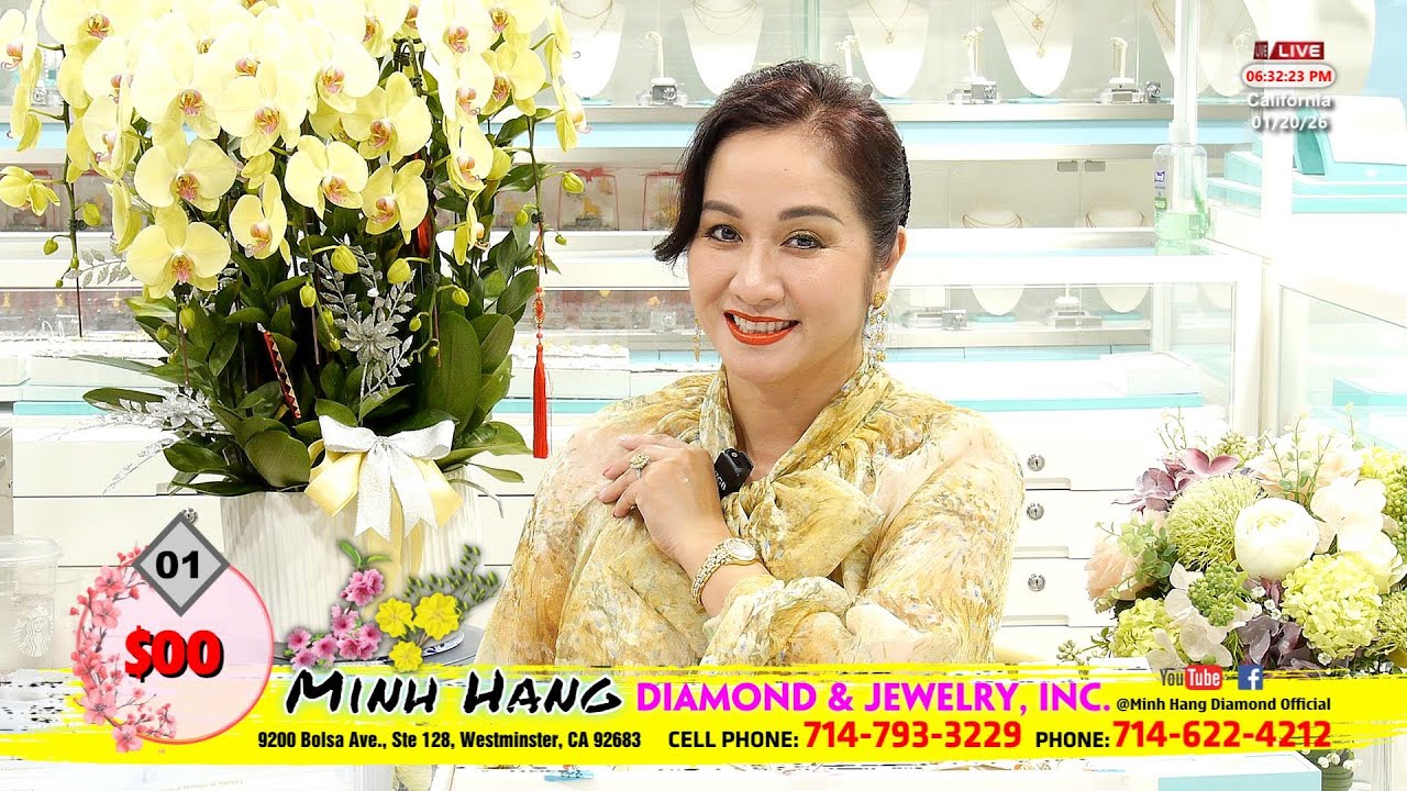 Minh Hằng Diamond & Jewelry-80 Sản Phẩm Cực Rẻ! Tặng Thùng Yến Đầu Năm! Live on 1/20/2026 at 6:30pm