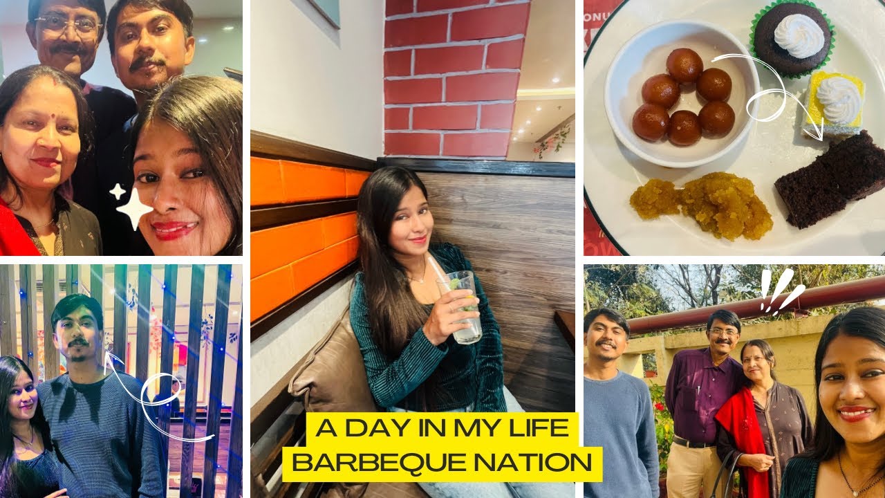 Hum sab gaye Barb Q nation Khaane Peene 😄🥰