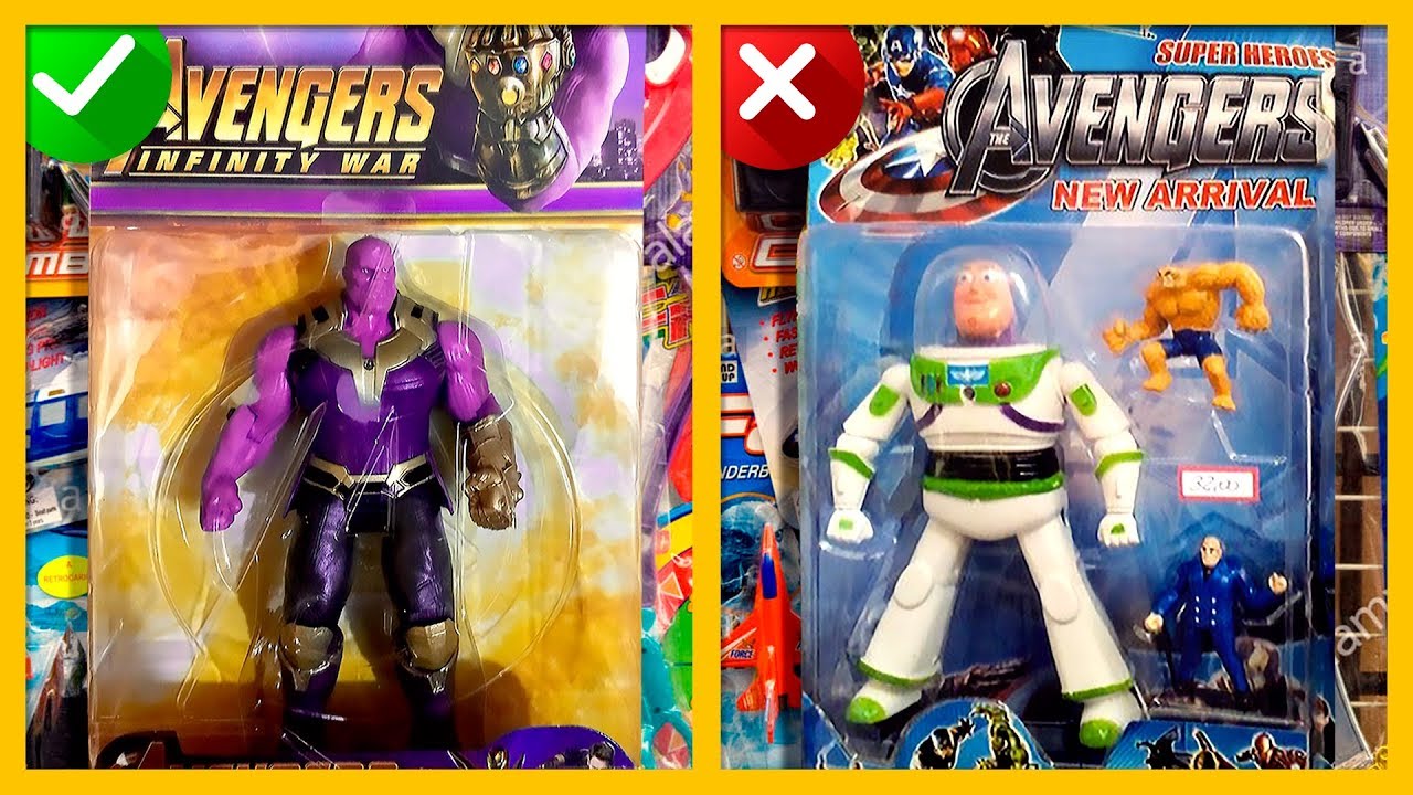 Las 10 COPIAS MAS LOCAS de JUGUETES de AVENGERS (Los VENGADORES)