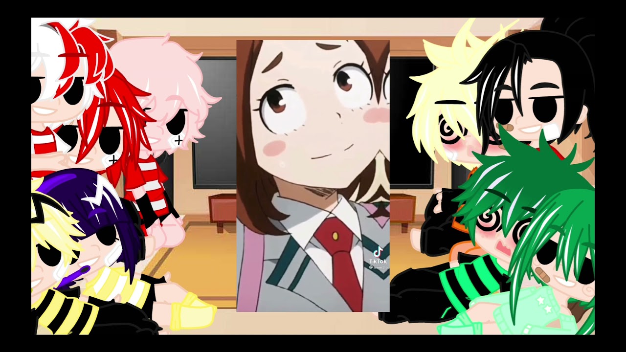 bnha recciona a ochako uraraka
