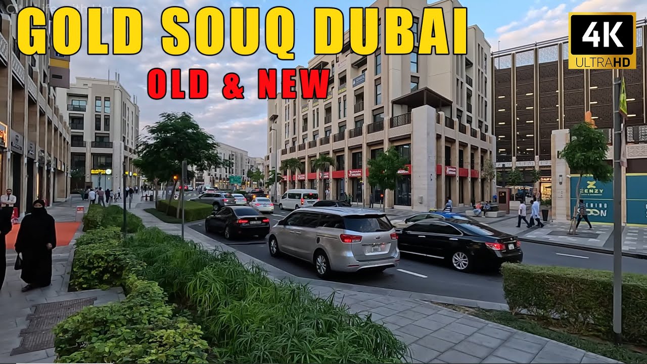 GOLD SOUK DEIRA DUBAI  ( 4K ) Walking Tour