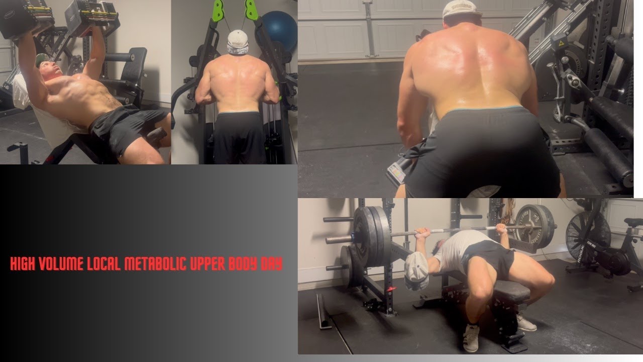 Accepting Donations For Mini-Split | Full Upper Body Garage Workout