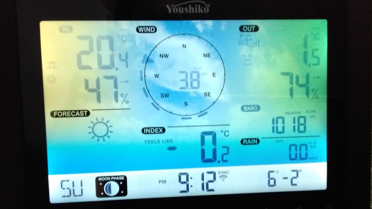 how to set up a weather station