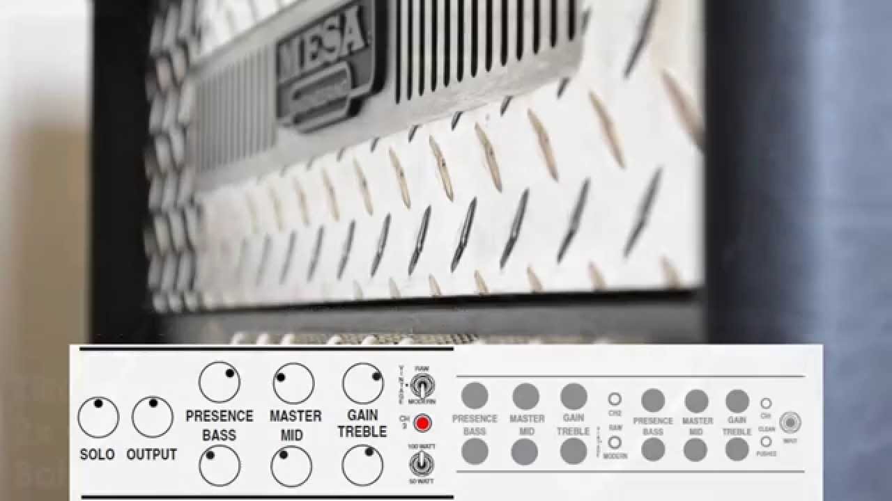 Mesa Boogie Dual Rectifier Low Tuned Metal (Unboosted)