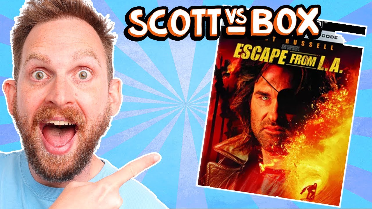 Escape From L.A. 4K Ultra HD Blu-ray DVD Digital Combo Unboxing