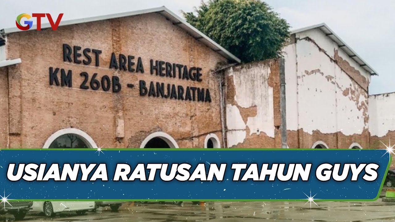 Unik Banget! Rest Area di Brebes Ini Bekas Pabrik Gula Peninggalan Belanda Loh Guys