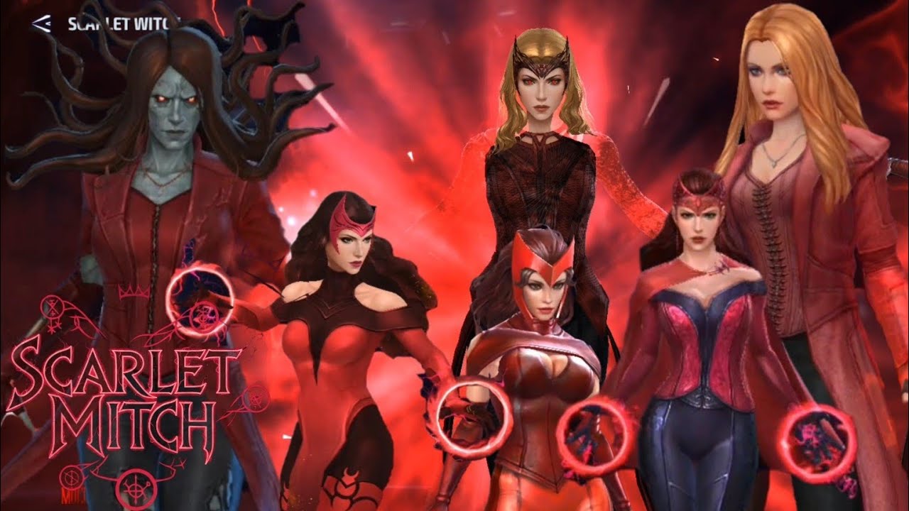 Marvel Future Fight 2026 | All skin & skill | SCARLET WITCH