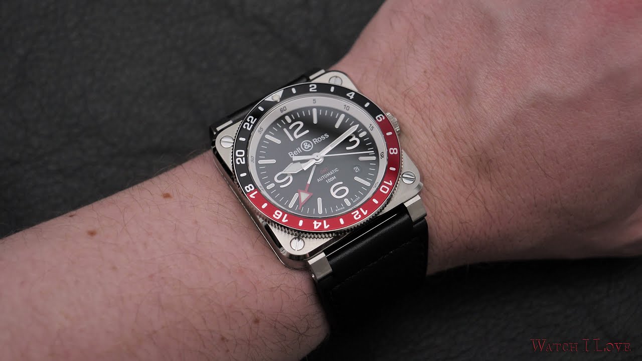 BELL & ROSS BR 03-93 GMT Wrist-roll