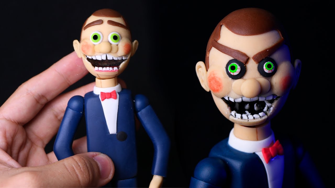 ESCAPE MR FUNNY'S TOYSHOP! 👨‍🦱 / ROBLOX ✔POLIMER CLAY TUTORIAL