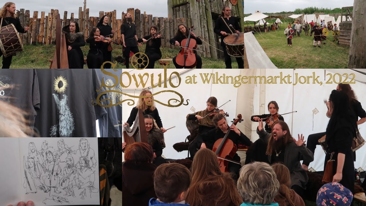 The final year (2022) of Sowulo playing on Wikingermarkt Jork, DE.