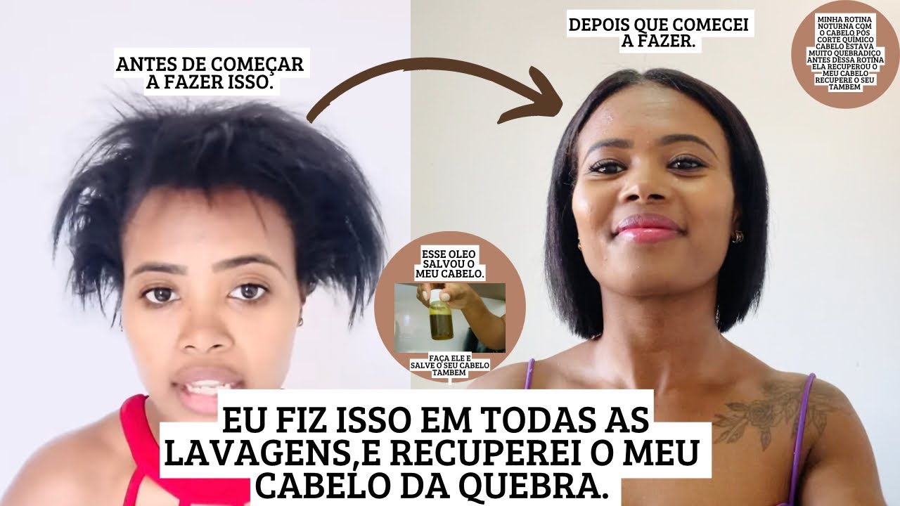 O seu cabelo est&aacute; quebradi&ccedil;o ? Voc&ecirc; precisa fazer isso,em todas as lavagens.#cabelo #cortequimico