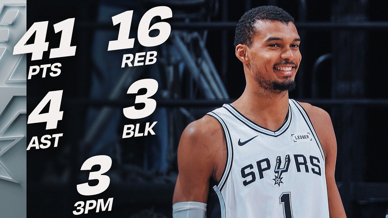 Wemby's DOMINANT 41 PTS vs Bulls | March 30, 2026