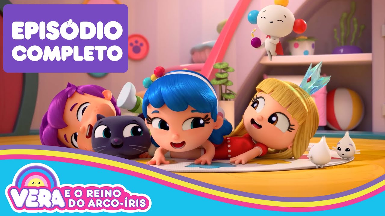 Caindo no sono na festa do pijama 🌈 Episódio Completo  🌈  Vera e o Reino do Arco-Íris 🌈