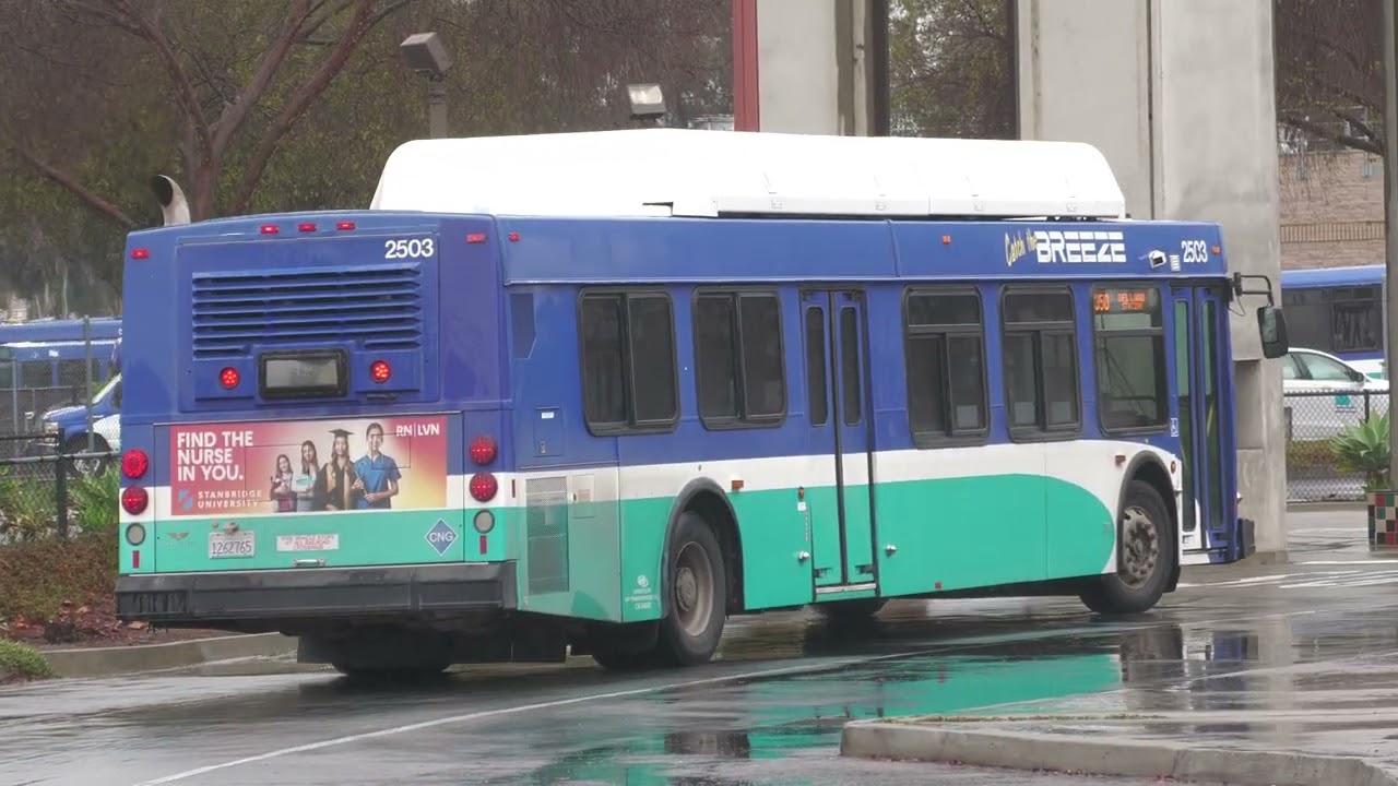 NCTD Breeze - New Flyer C40LF Route 350 #2503