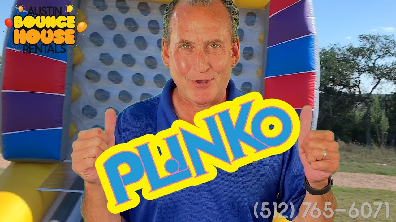 Austin Bounce House Rentals - Introducing Giant Inflatable Plinko Game Rental in Austin TX!
