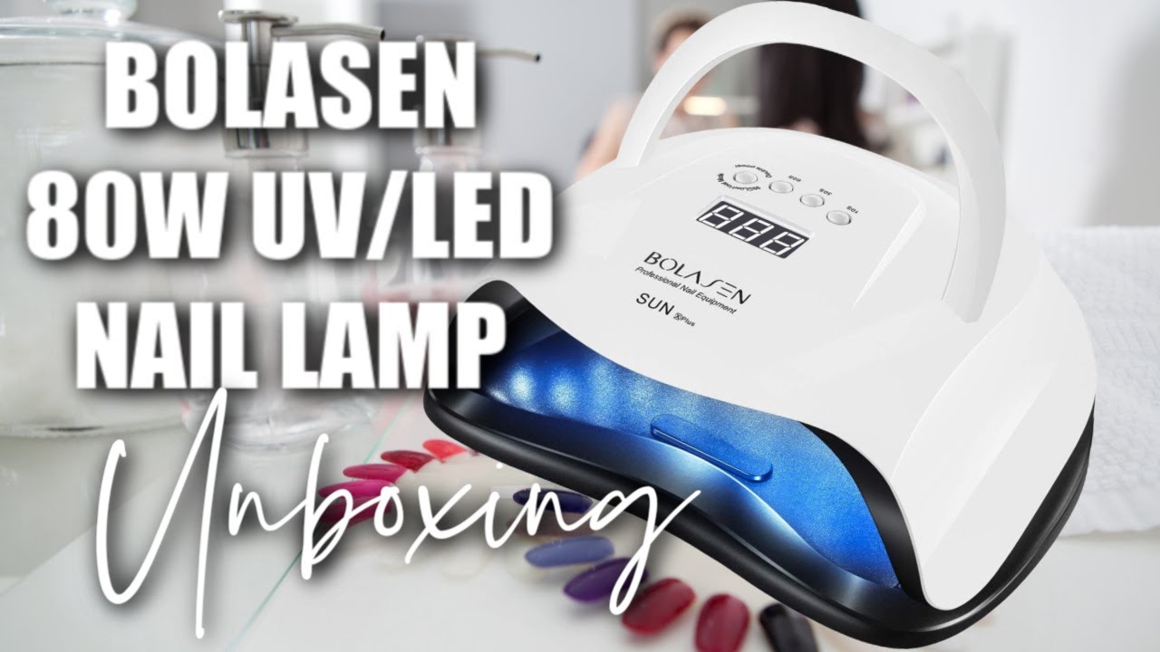 BOLASEN 80w UV LED Nail Lamp