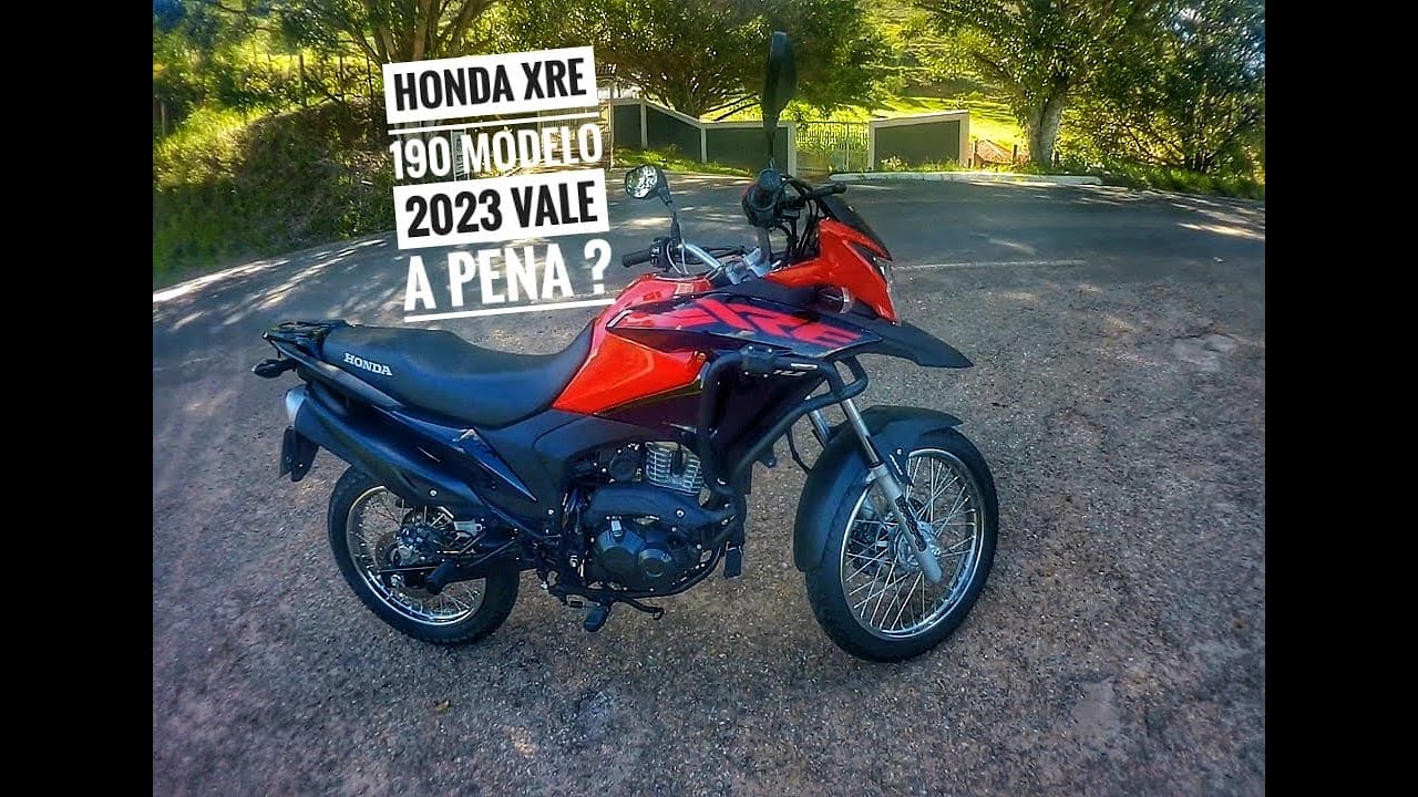 HONDA XRE 190 MODELO 2023 VALE A PENA?