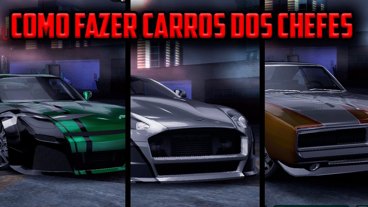 Como CRIAR os CARROS dos CHEFES no NFS Carbon