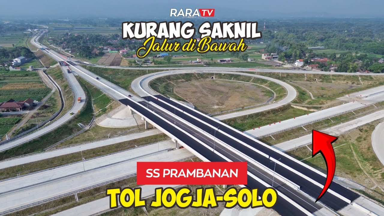 TAK LUPUT DARI PANDANGAN‼️1 RUAS BELUM SELESAI DI BAWAH SS PRAMBANAN