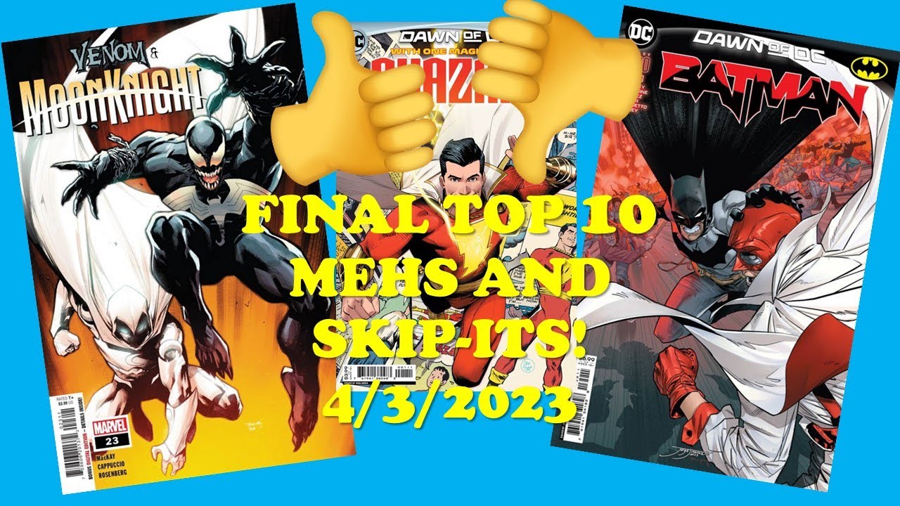 FINAL SKIP ITs & MEHs and TOP 10! 5/3/23