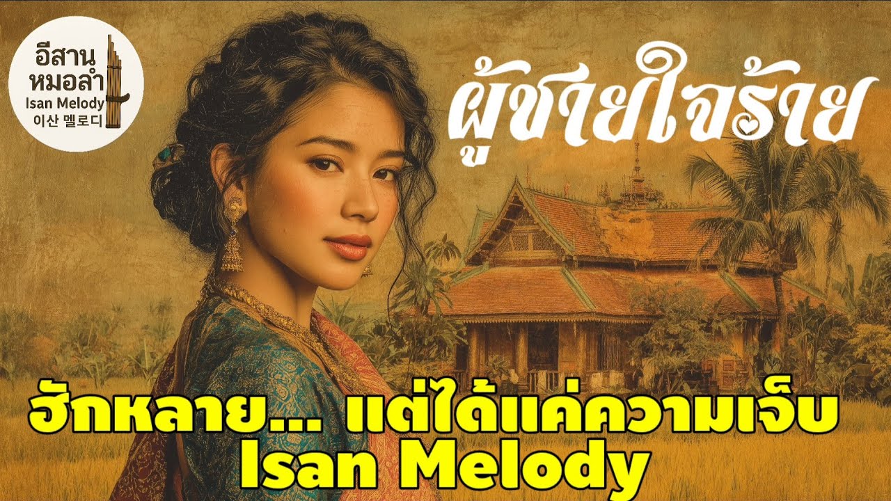 ผู้ชายใจร้าย| เพลงลูกทุ่งอีสานเศร้าๆ ผู้หญิงร้อง เจ็บลึกเพราะฮักคนใจร้าย| Isan Melody #ThaiIsanMusic